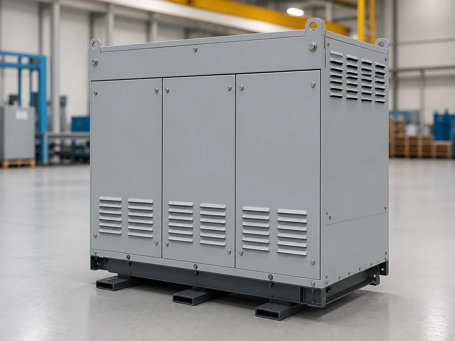 Enclosed three-phase industrial dry-type isolation transformer